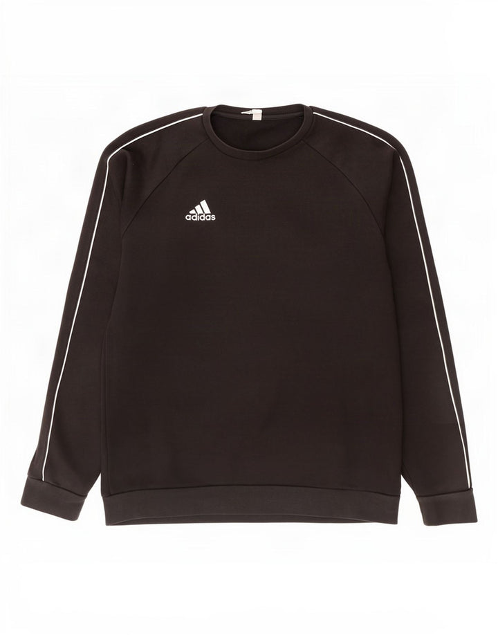 Adidas Herren Sweatshirt Pullover Medium Schwarz Baumwolle