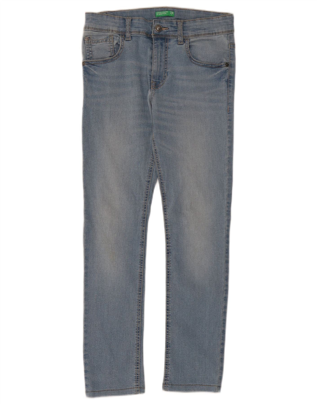 Benetton Slim-Jeans für Jungen, 11–12 Jahre, W28, L27, Blau