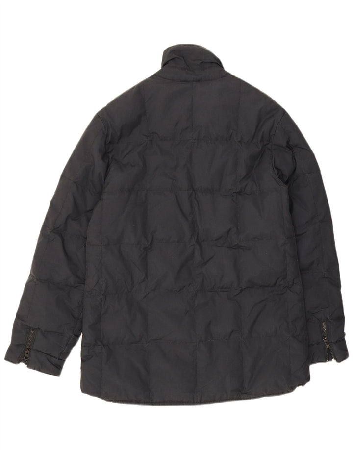 Armani Jeans Herren Wattierte Jacke UK 42 XL Schwarz Polyamid