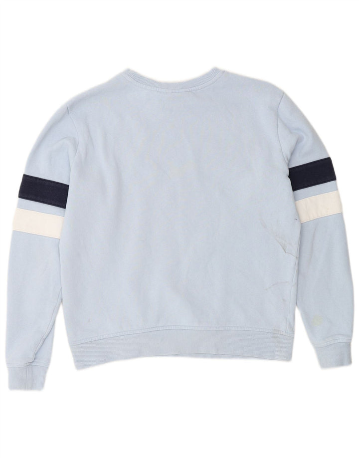 FILA Damen-Sweatshirt in Übergröße, Gr. 10, Größe S, Blau, Farbblock