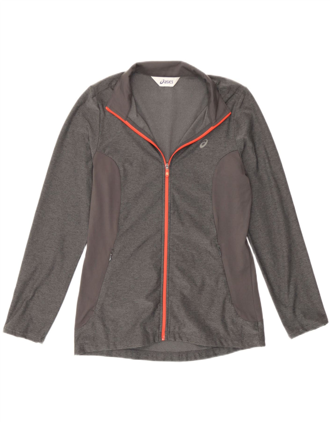 Asics Damen-Trainingsanzugoberteil, UK-Größe 10, Größe S, grau gefleckt