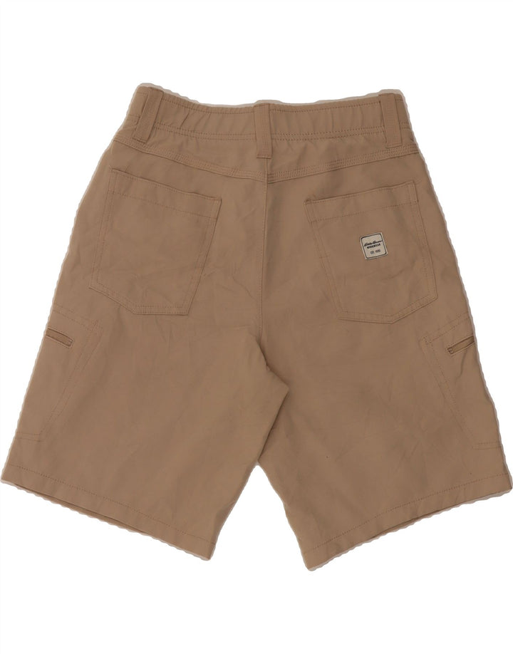 EDDIE BAUER Mens Cargo Shorts W32 Medium Beige Polyester Vintage Eddie Bauer and Second-Hand Eddie Bauer from Messina Hembry 