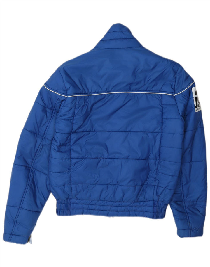 Diadora Wattierte Jacke mit Grafik für Jungen, 9–10 Jahre, Größe L, Blau, Polyester