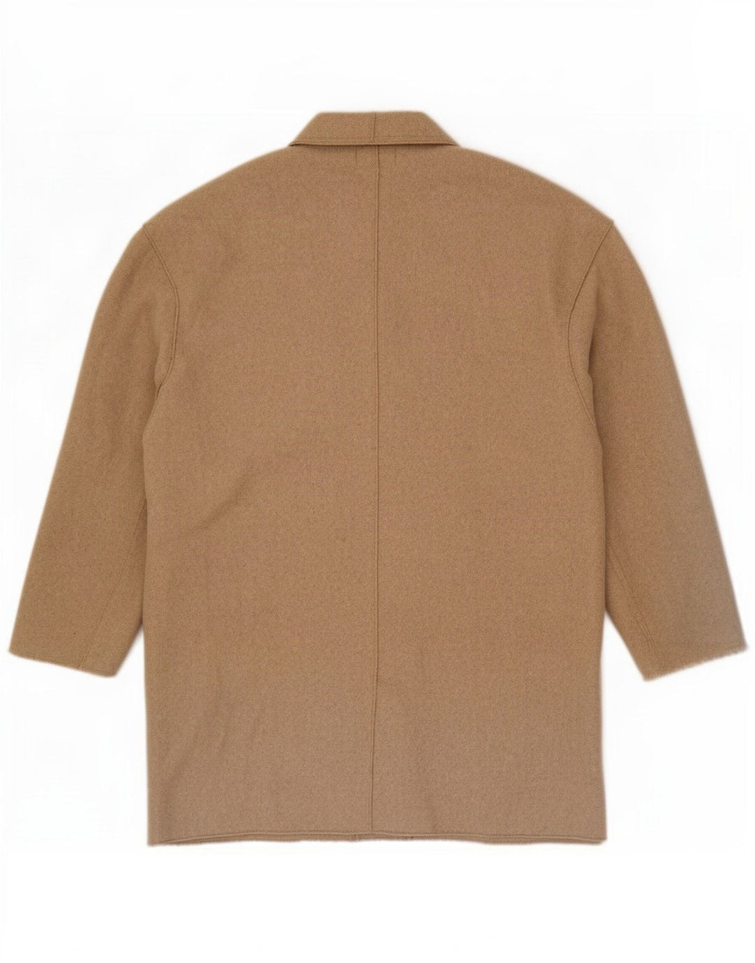 Zara Damen Trafaluc Mantel UK 16 Large Beige Polyester
