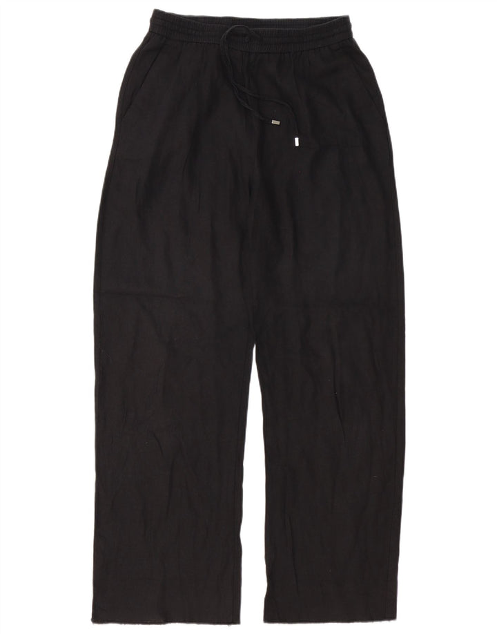 Zara Damen Trainingshose UK 12 Medium Schwarz