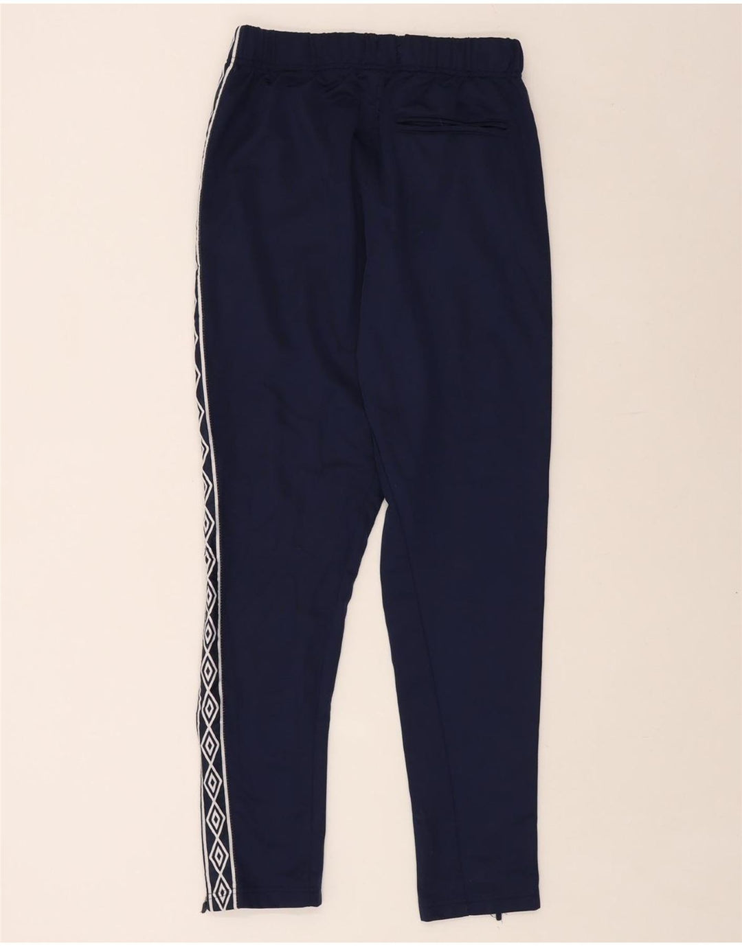 UMBRO Herren-Trainingshose mit grafischer Grafik, Mittelmarineblau, Polyester