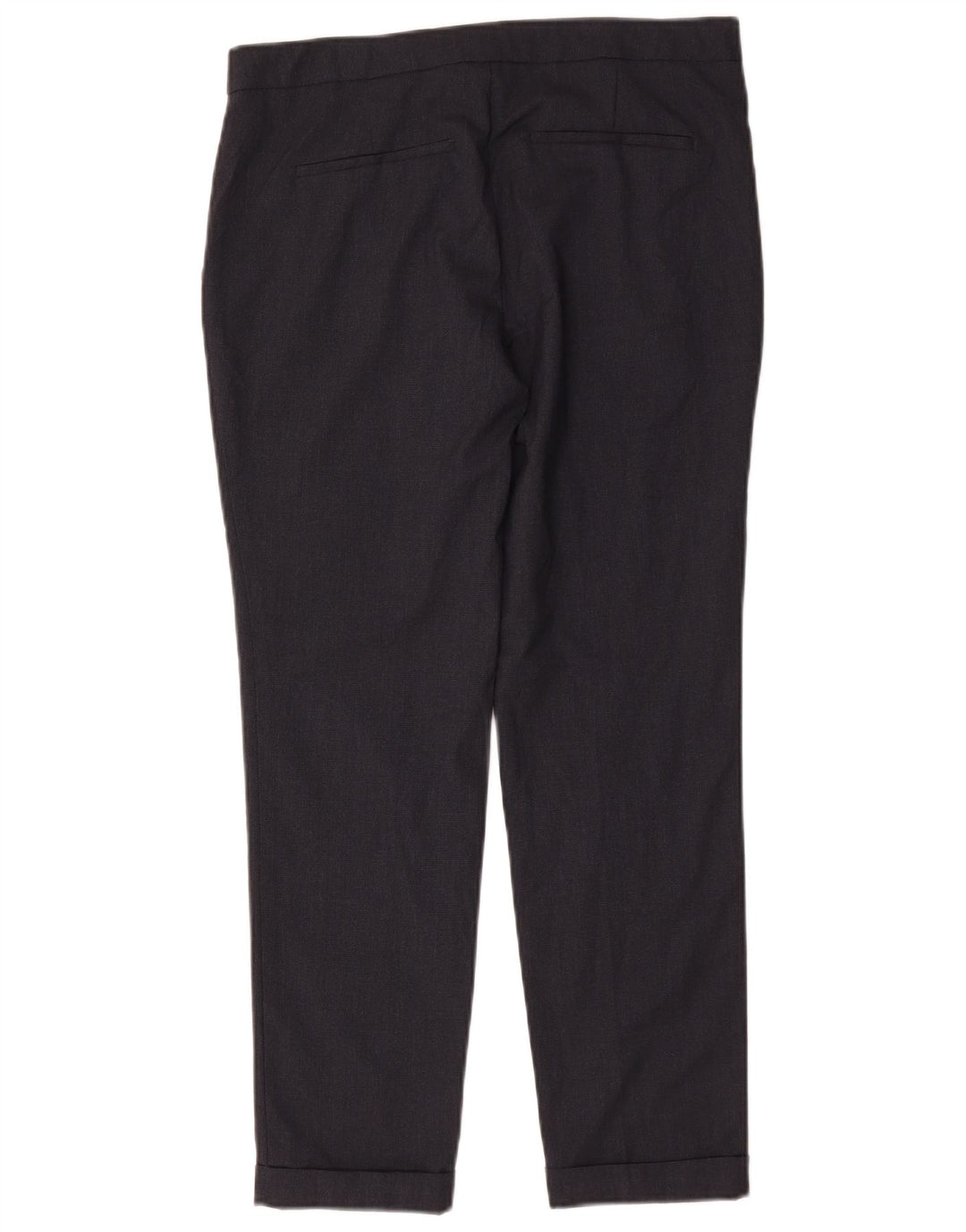 Zara Damen Slim Anzughose EU 38 Small W28 L27 Grau