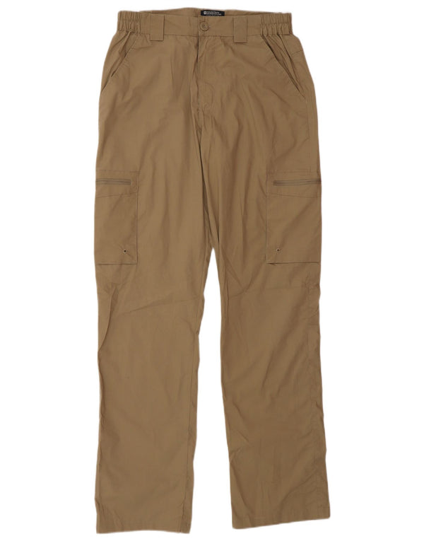 FAT FACE Gerade Herren-Cargohose W28 L32 Beige Polyester