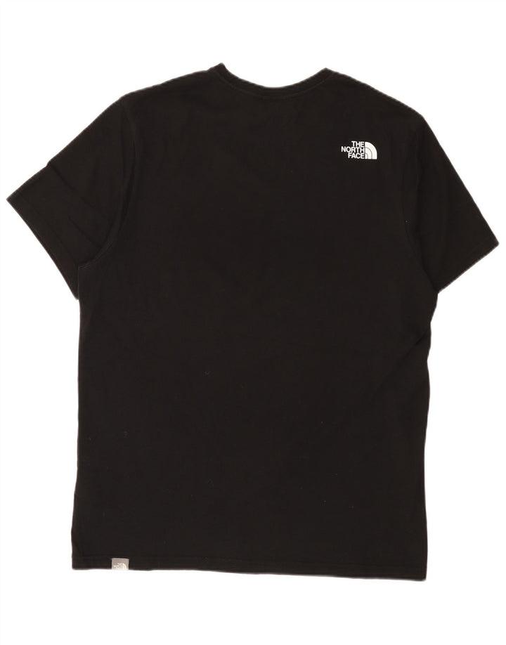 The North Face Herren-T-Shirt mit Grafik, Größe L, Schwarz, Baumwolle