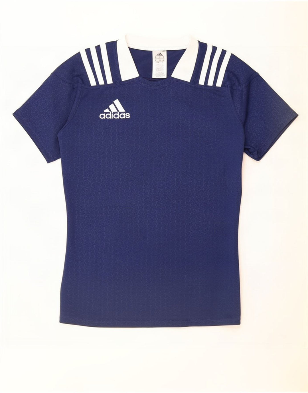 Adidas Herren T-Shirt Top Medium Marineblau Polyester