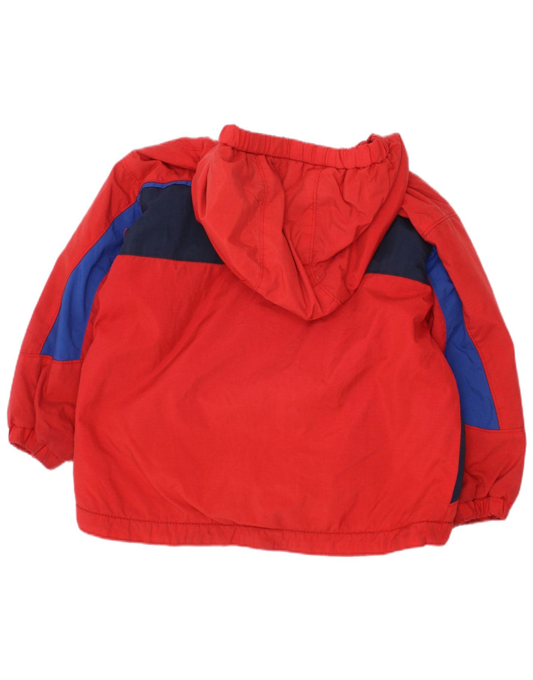 COLUMBIA Windjacke mit Kapuze für Jungen, 2–3 Jahre, rotes Farbblockdesign