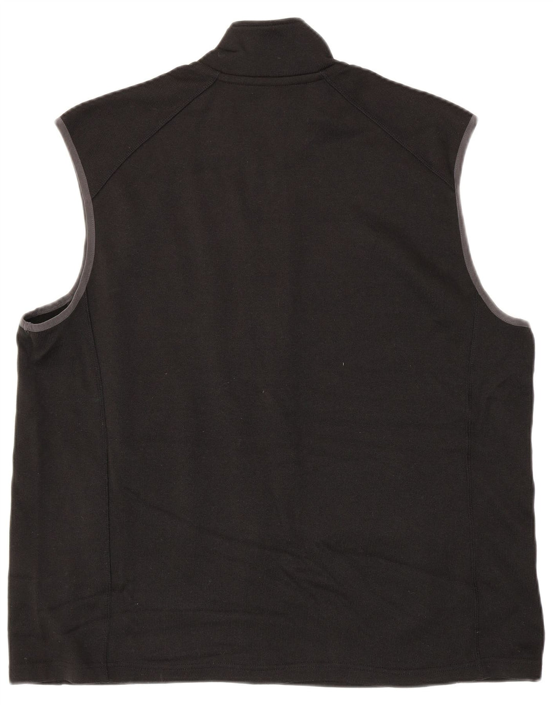 EDDIE BAUER Herren ärmellose Trainingsoberjacke XL Schwarz Polyester