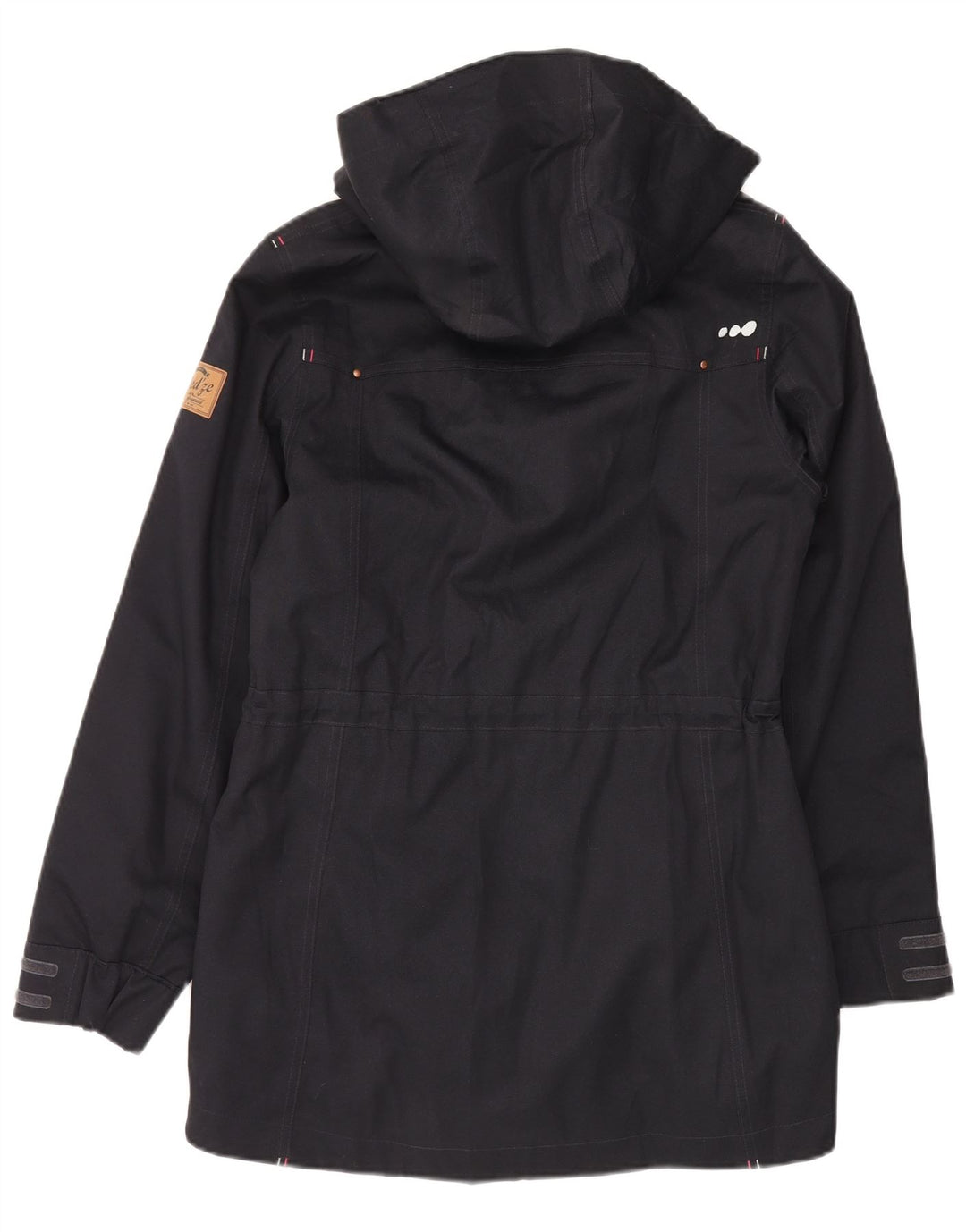 DECATHLON Damen Wedze Kapuzenparkajacke EU 36 Small Marineblau Polyester