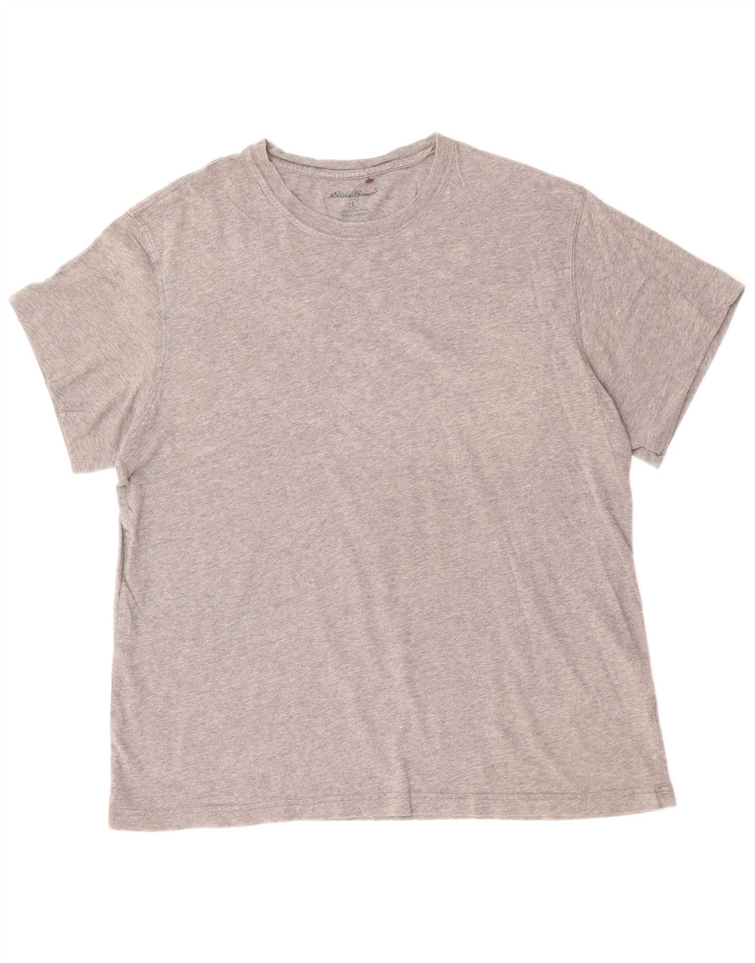 EDDIE BAUER Herren T-Shirt Top Large Grau Baumwolle
