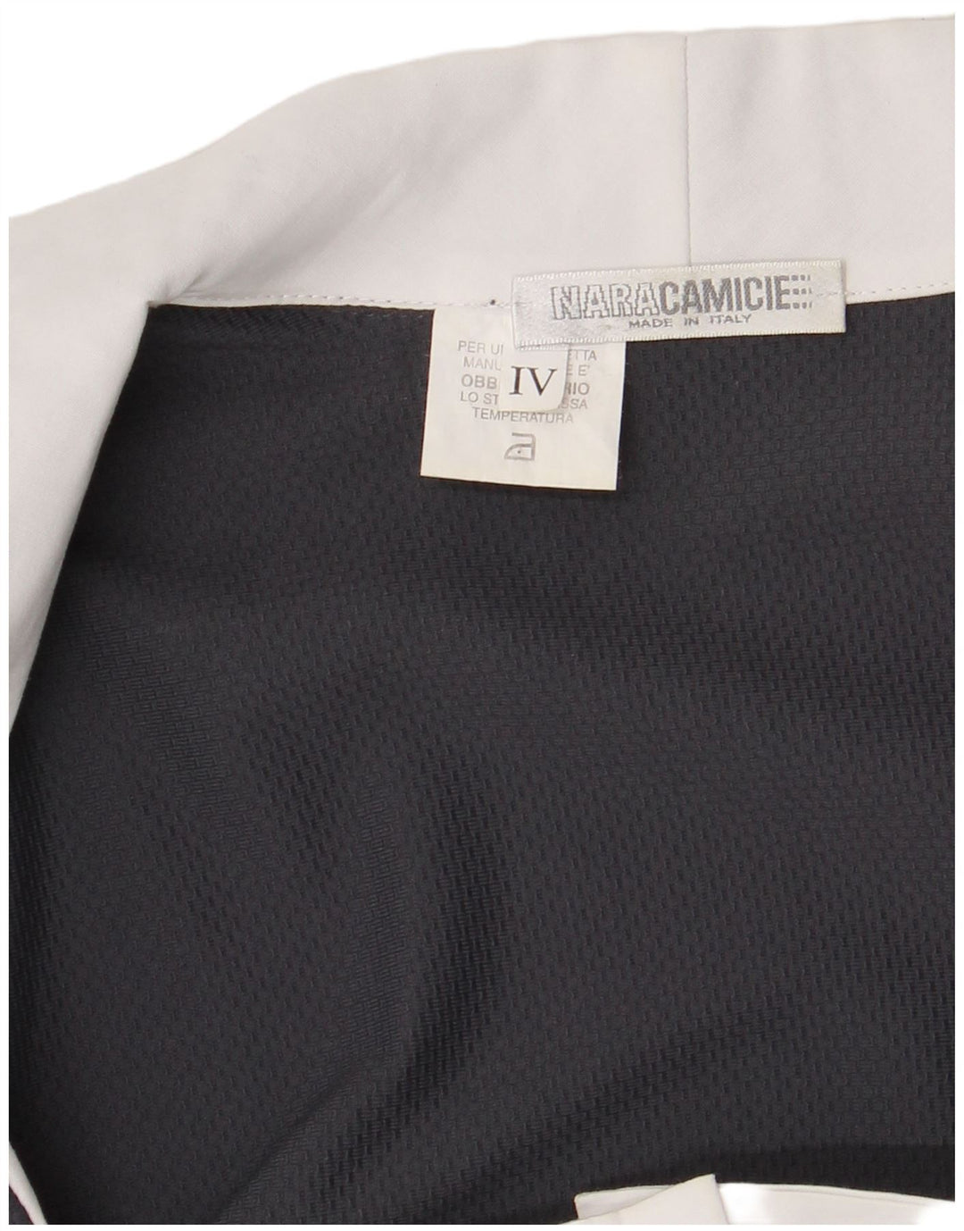 NARACAMICIE Damen Hemdbluse UK 10 Small Marineblau Farbblock