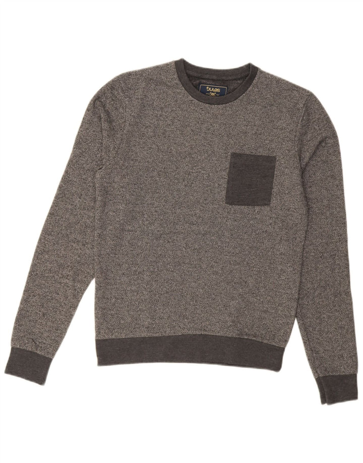 Jules Herren-Sweatshirt, Pullover, Größe S, Grau, Baumwolle