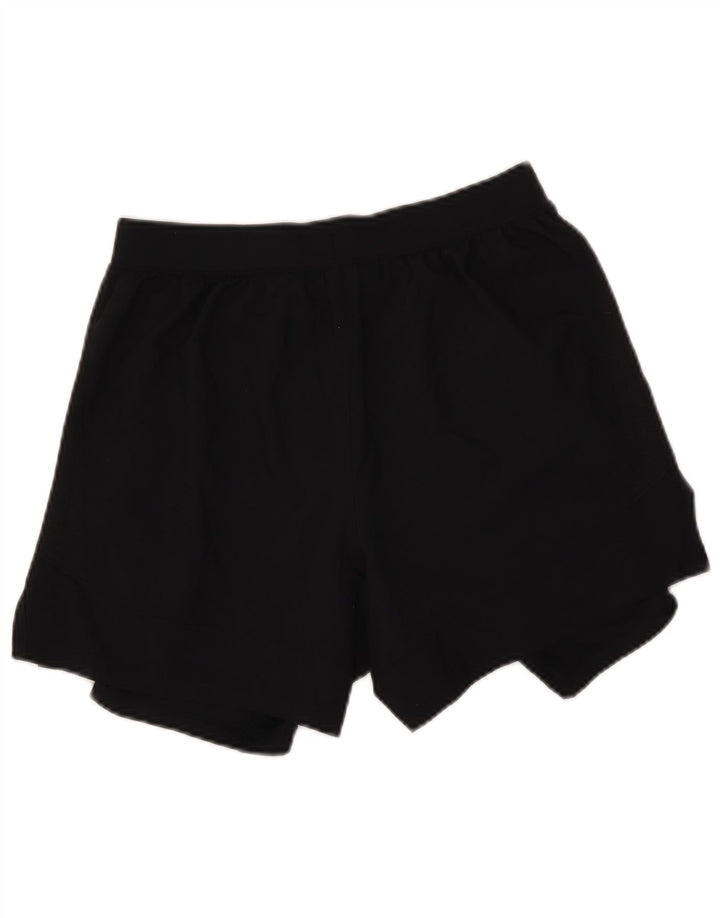 Under Armour Damen Sportshorts UK 12 Medium Schwarz