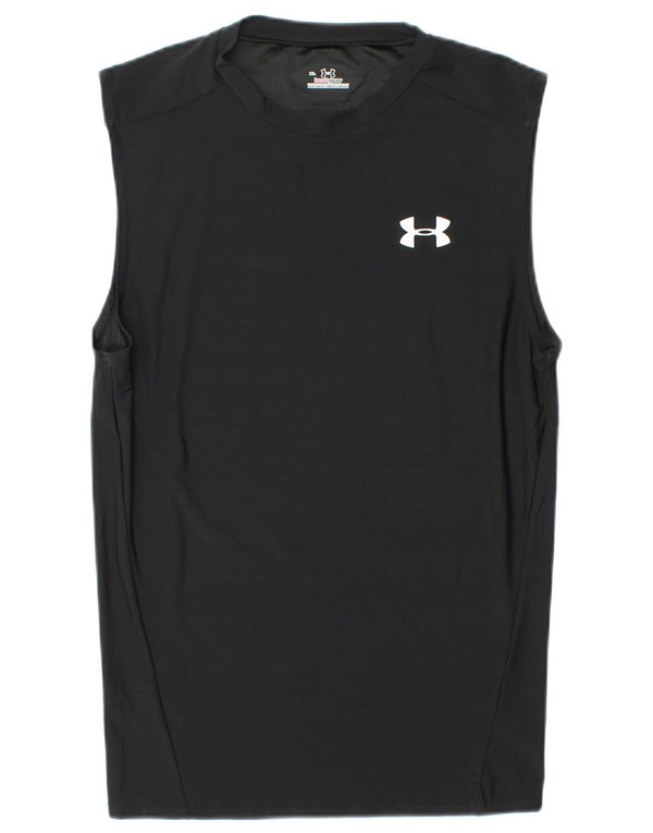 UNDER ARMOUR Heat Gear Weste für Jungen, 13–14 Jahre, XL, schwarzes Polyester
