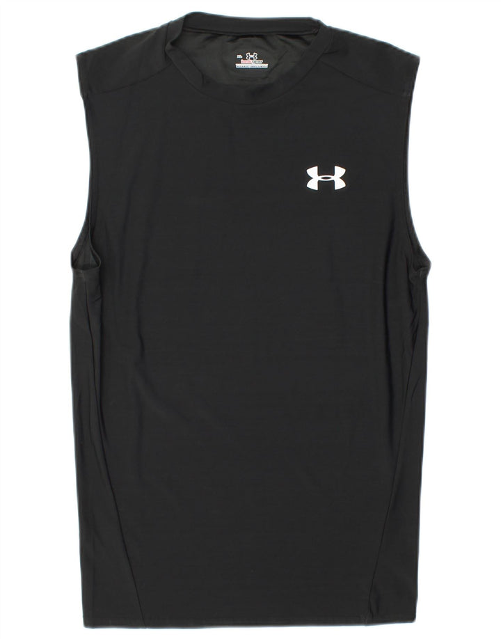 UNDER ARMOUR Heat Gear Weste für Jungen, 13–14 Jahre, XL, schwarzes Polyester