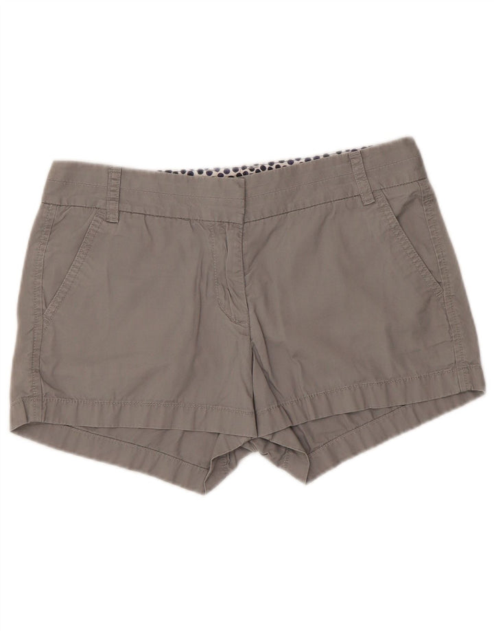J. Crew Damen Chinoshorts W30 mittelgraue Baumwolle