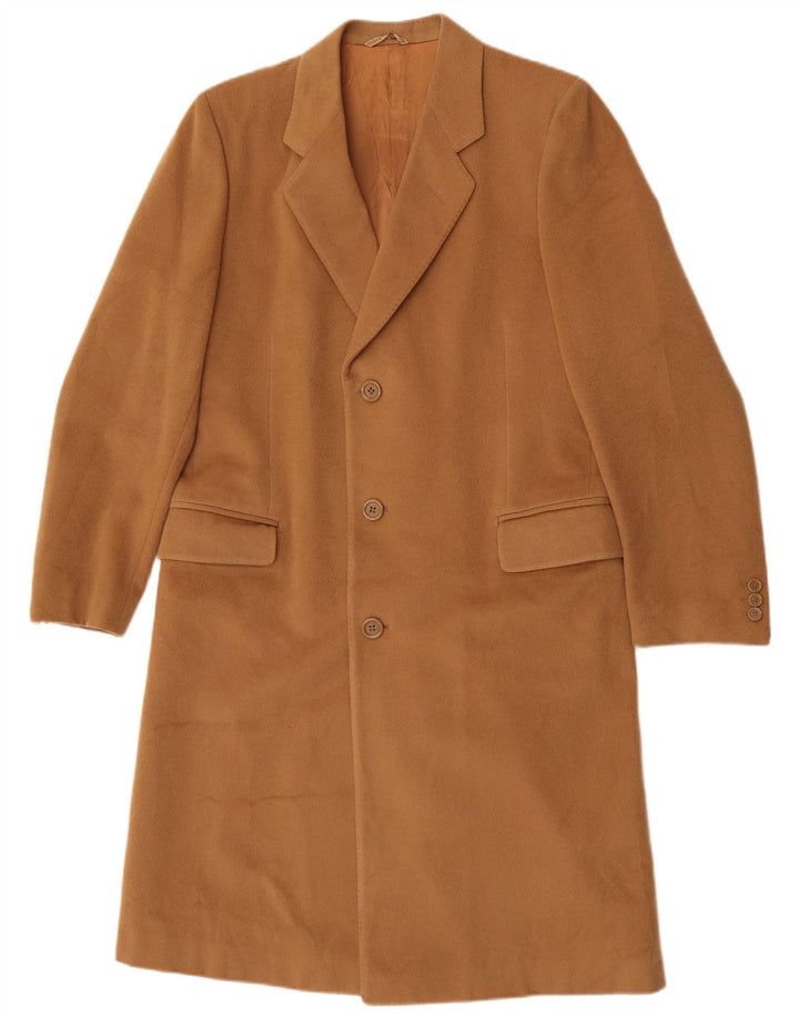 Mario Zegna Herrenmantel UK 36 Small Beige Wolle
