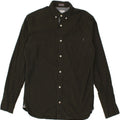 JACK & JONES Mens Shirt Small Green Cotton Vintage Jack & Jones and Second-Hand Jack & Jones from Messina Hembry 