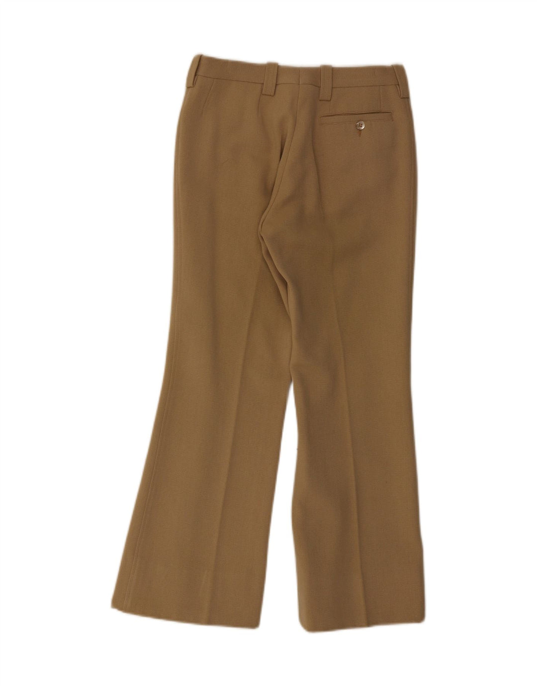Vintage Damen Bootcut-Anzughose IT 44 Medium W27 L27 Beige