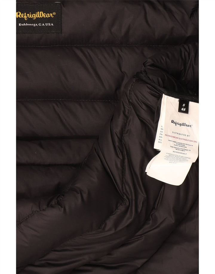 Refrigiwear Herren-Kapuzenjacke, gepolstert, IT 46, Größe S, Grau, Polyamid