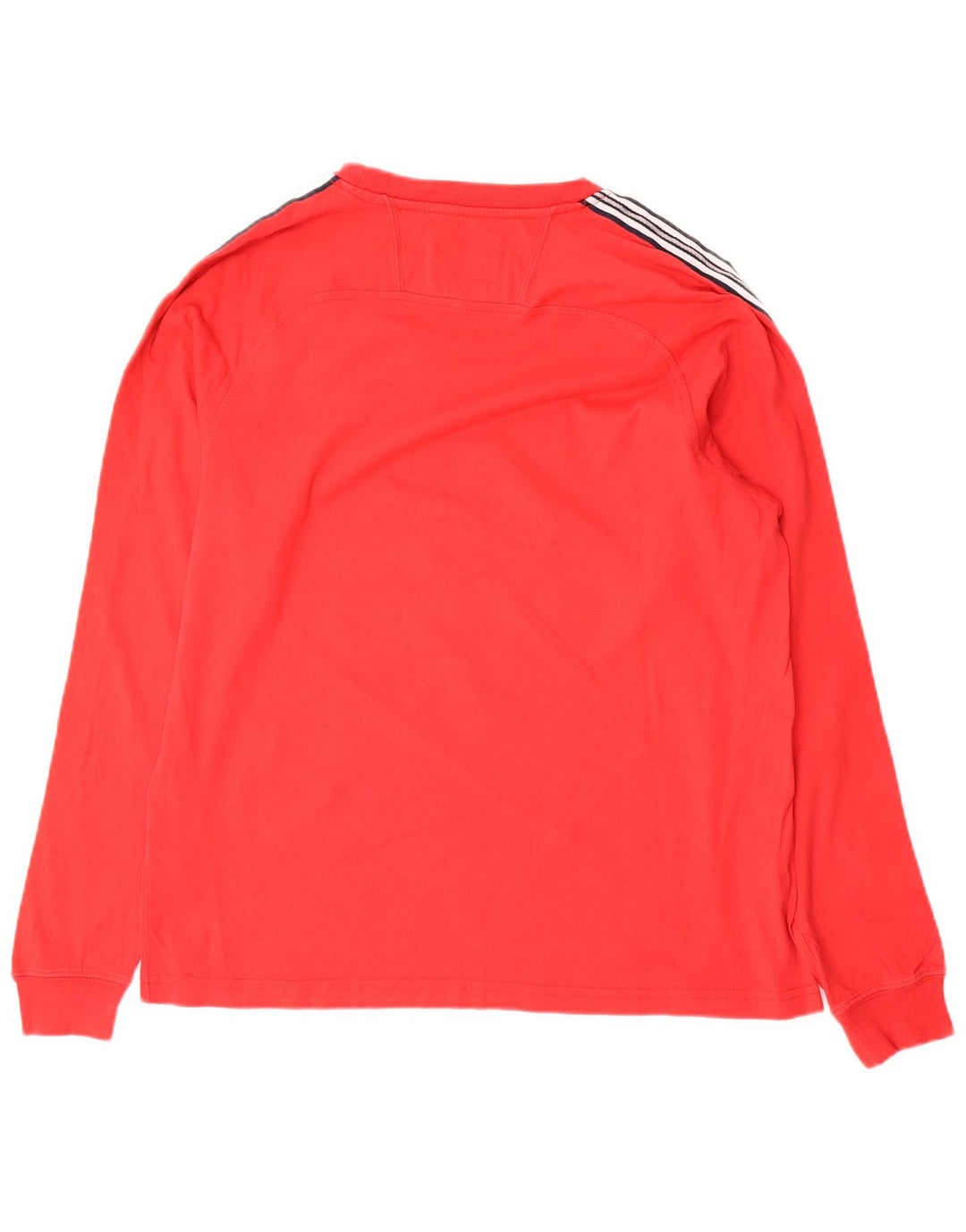 CHAMPION Mens Top Long Sleeve Large Red Cotton