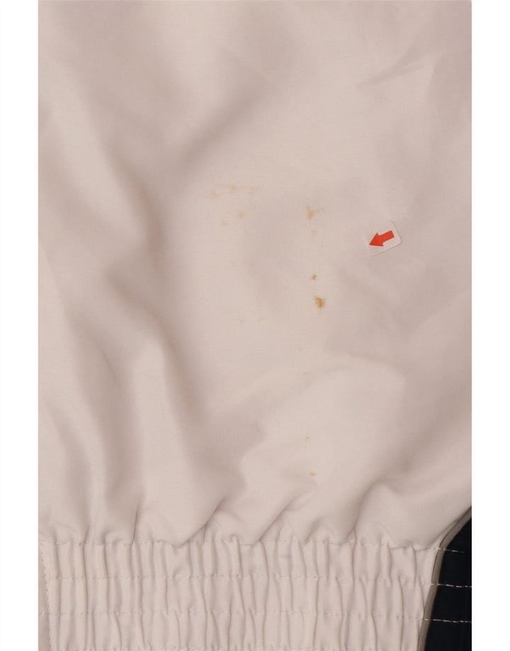 Champion Herren-Trainingsanzugoberteil, XL, weißes Colourblock-Polyester