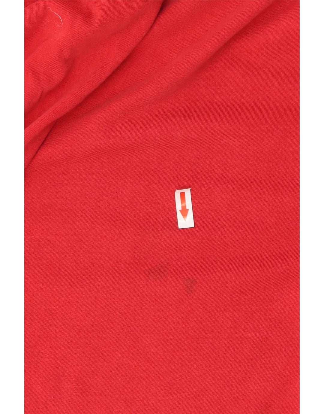 Reebok Herren T-Shirt Top Große rote Baumwolle