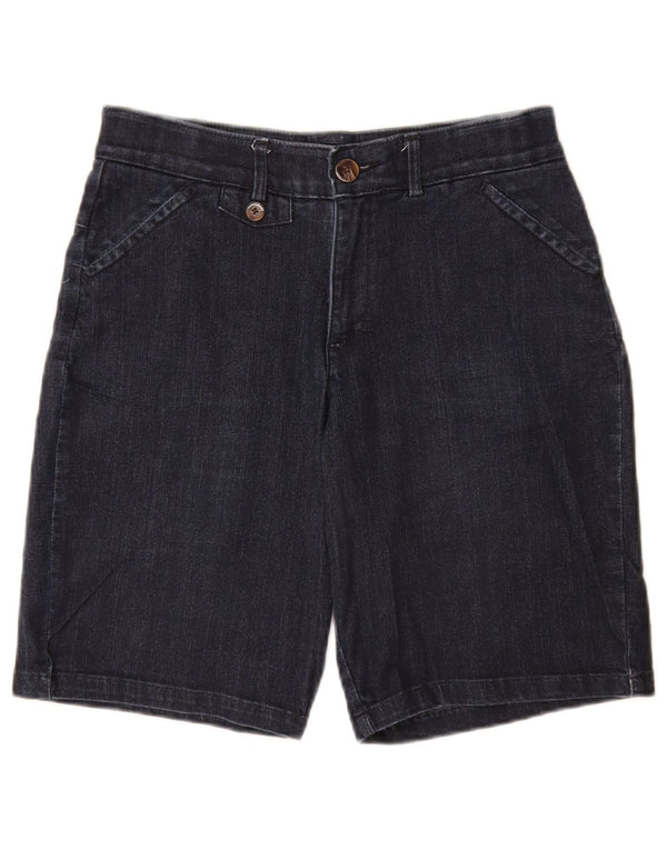 LEE Damen Jeansshorts US 8 Medium W28 Marineblaue Baumwolle