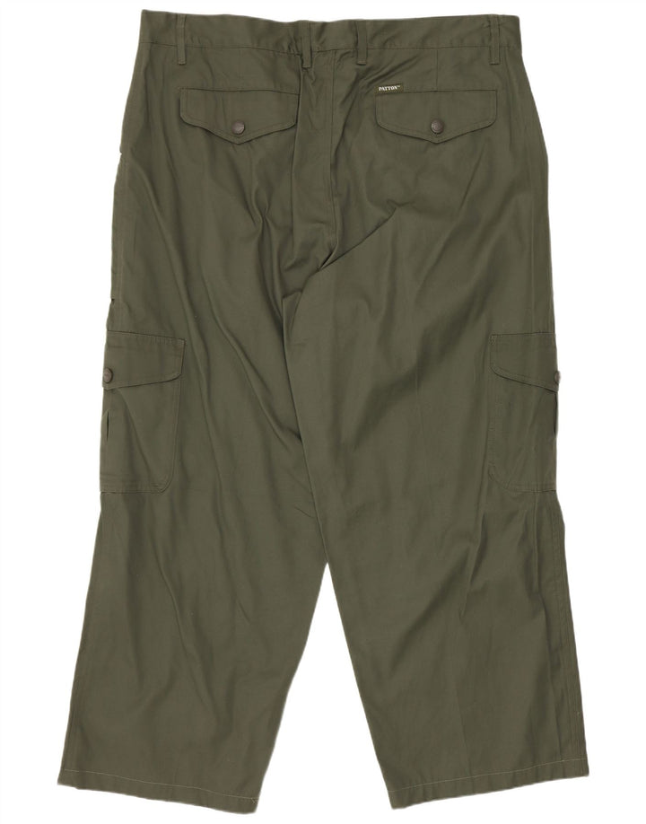 Patton Herren gerade Cargohose W38 L27 Khaki Baumwolle