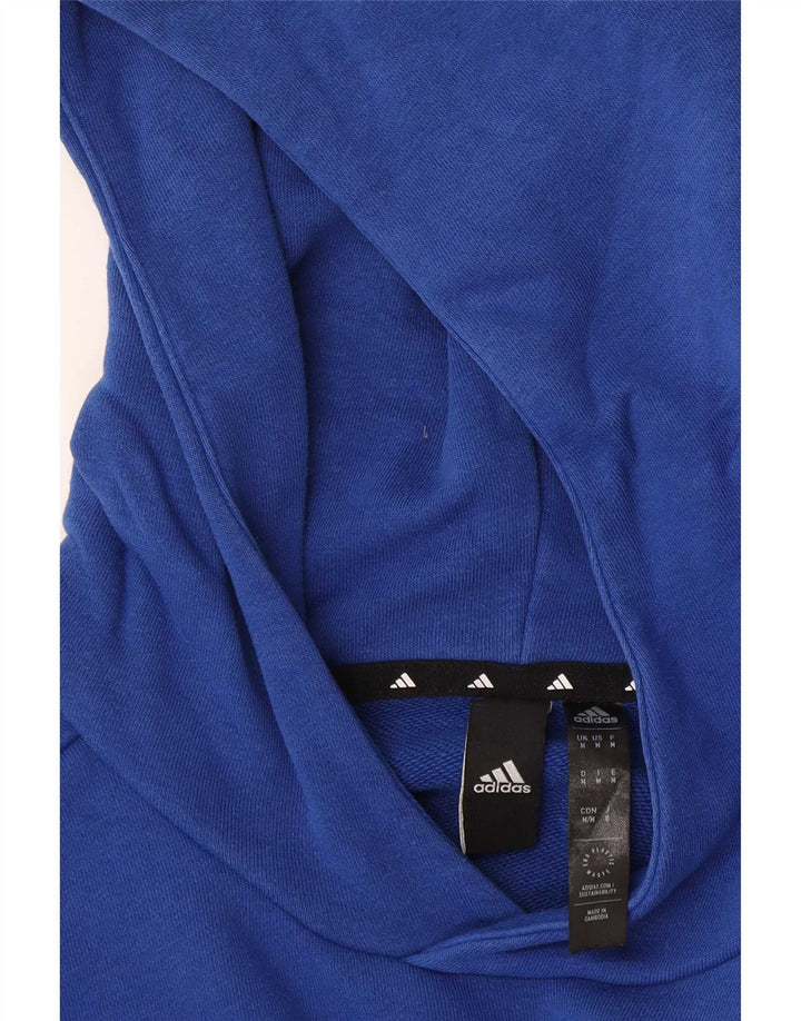 Adidas Herren Graphic Hoodie Pullover Mittelblau