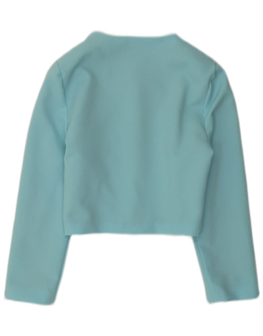 Vintage Damen Bolero Jacke UK 10 Klein Blau