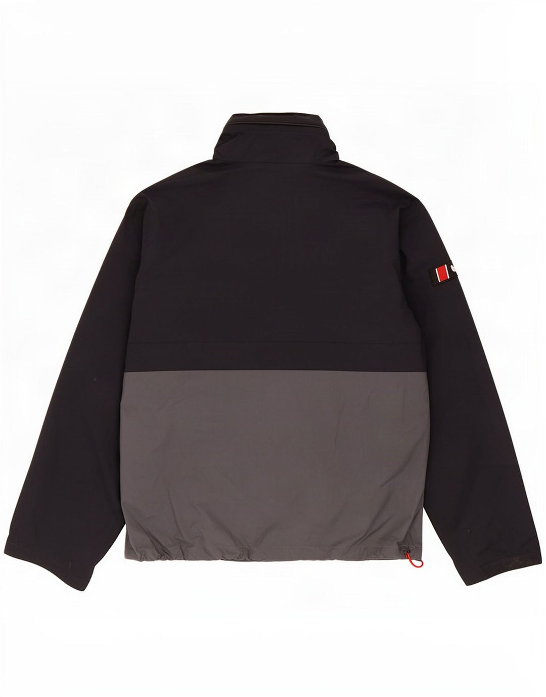 Berghaus Herren-Regenjacke mit Kapuze, UK 36, Größe S, Schwarz, Colourblock-Polyamid