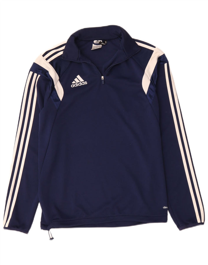 Adidas Climacool Pullover-Trainingsanzug für Herren, Größe S, Marineblau, Farbblock