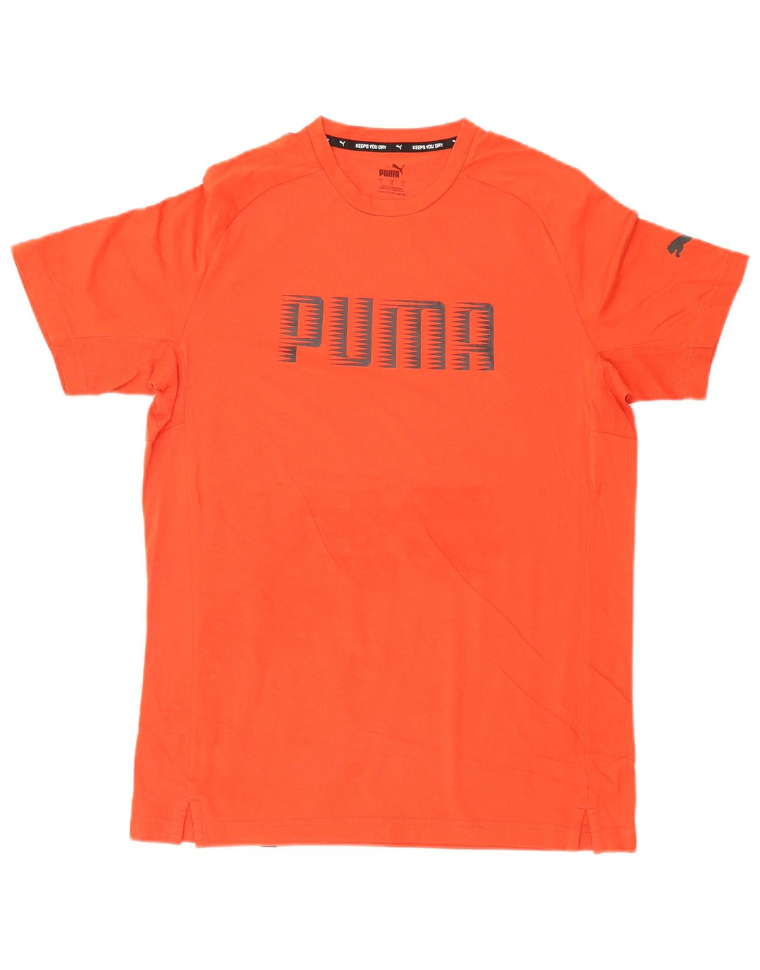 Puma Herren Grafik T-Shirt Top Large Rot