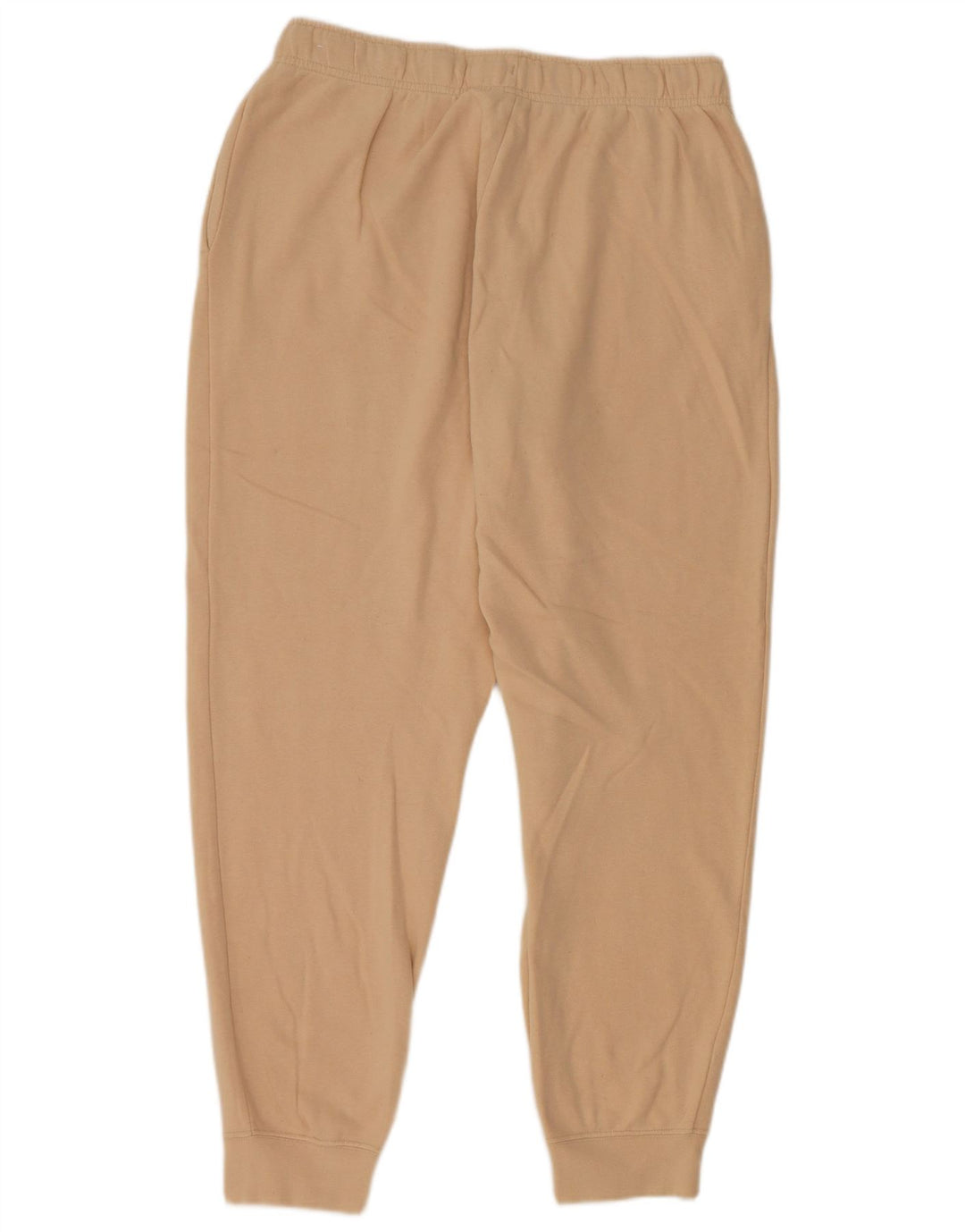 Nike Herren-Trainingshose, Jogginghose, Größe L, Beige, Baumwolle