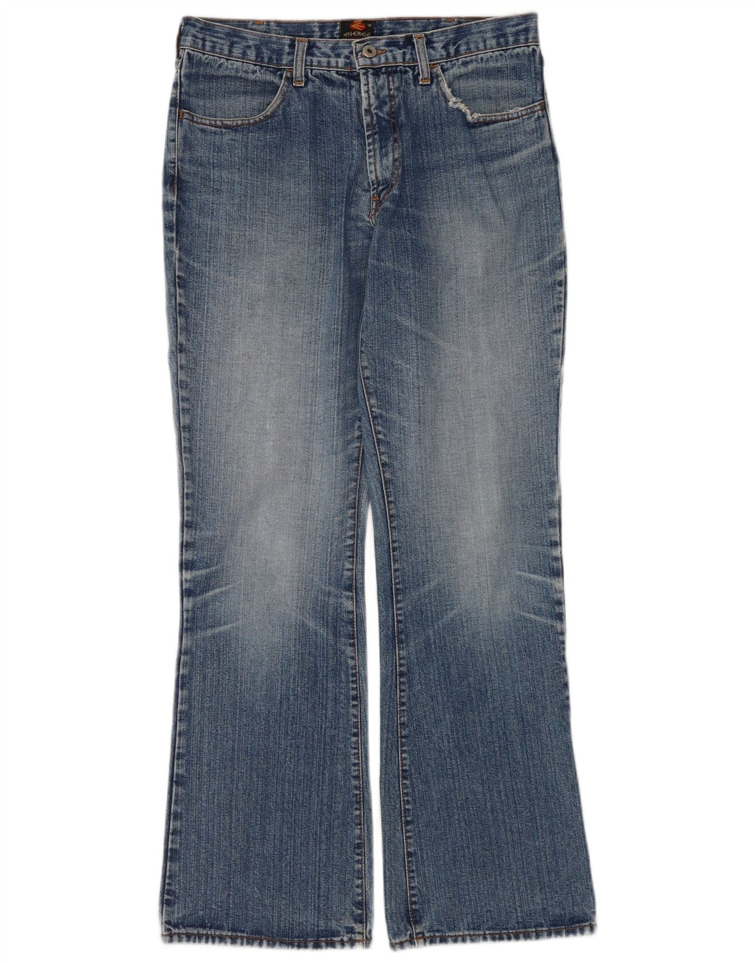 Energie Herren Bootcut Jeans EU 36 Small W32 L33 Blaue Baumwolle