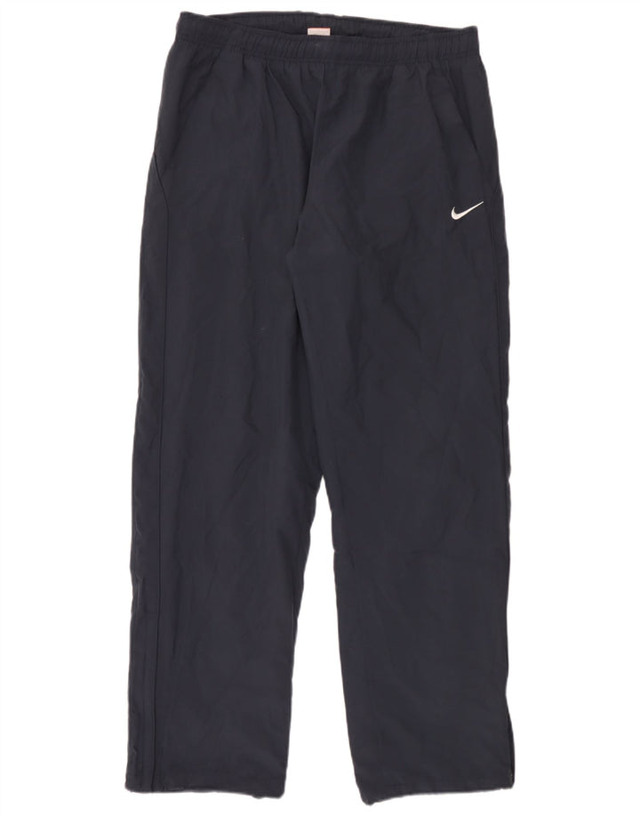 Nike Herren-Trainingshose, groß, aus schwarzem Polyester