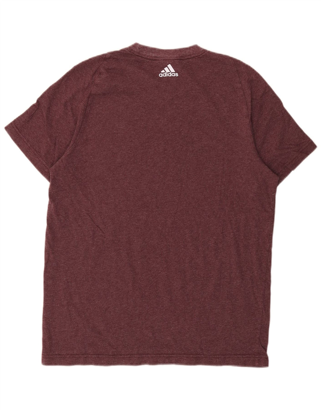 Adidas Herren T-Shirt Top Medium Burgund