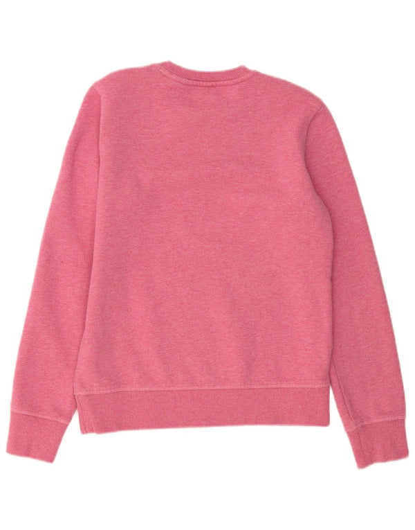 Superdry Damen-Sweatshirt-Pullover, Gr. 8, Größe S, Rosa, Baumwolle