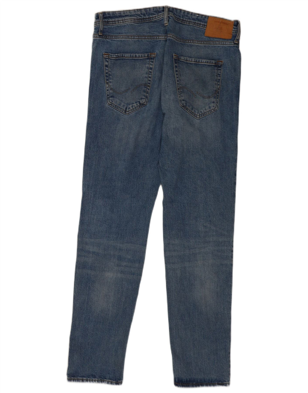 Jack & Jones Herren Slim Jeans W34 L34 Blaue Baumwolle