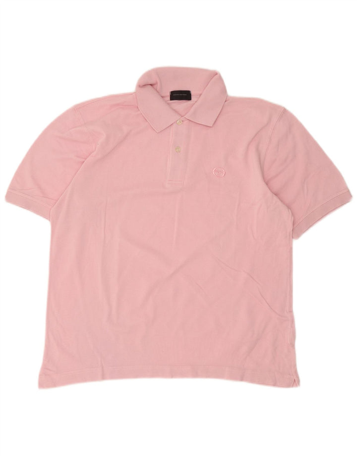 Sergio Tacchini Herren Poloshirt Mittelrosa