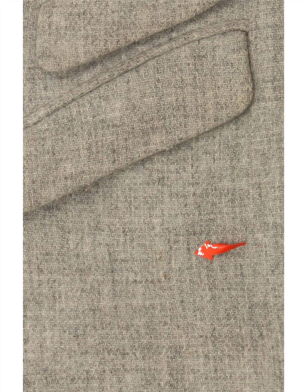 J. CREW Damenmantel US 6 mittelgraue Wolle