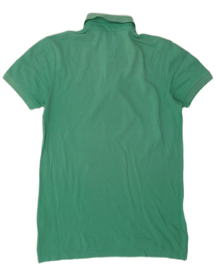 Tommy Hilfiger Herren-Poloshirt, kleine grüne Baumwolle