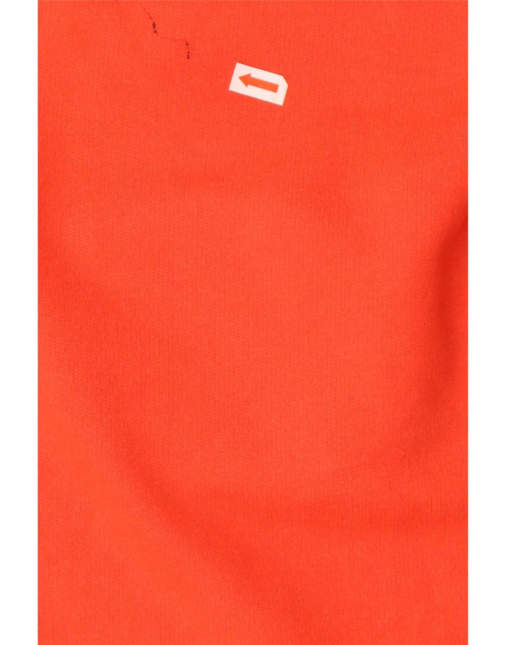 Timberland Herren Sweatshirt Pullover Small Orange Baumwolle