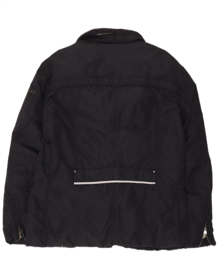 PEUTEREY Herren Wattierte Jacke IT 54 2XL Marineblau Polyester