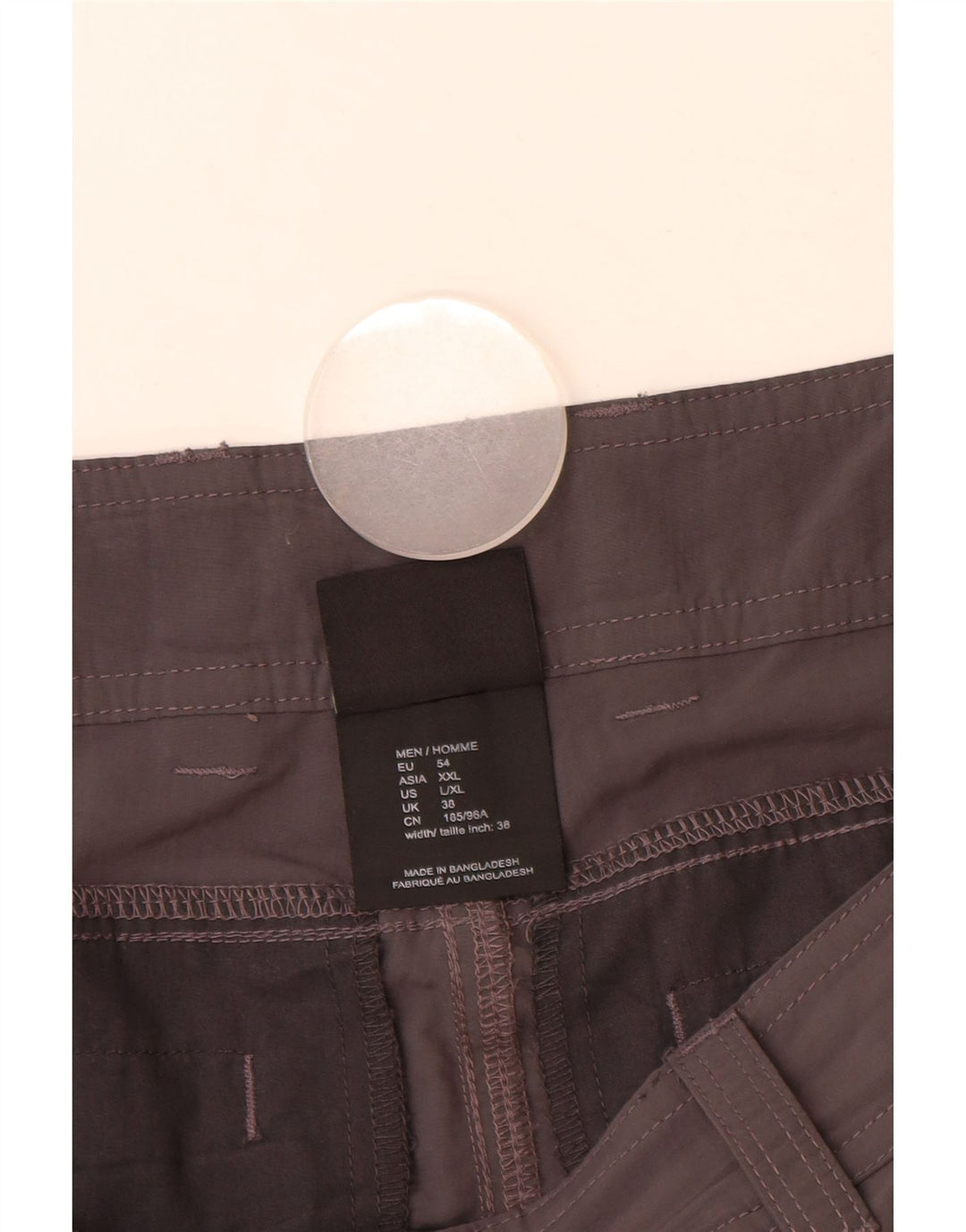 Jack Wolfskin Herren Cargo Shorts W38 XL Grau Polyamid
